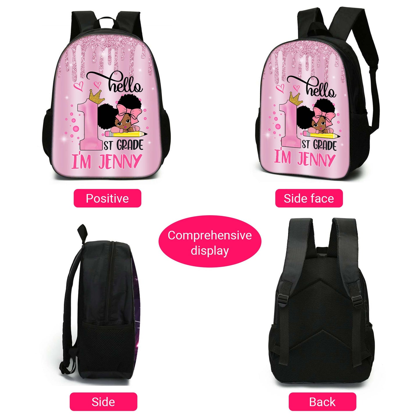 Personalized School Grade And Kids Name Back To School Backpack Gift For Kid UKYY3140701