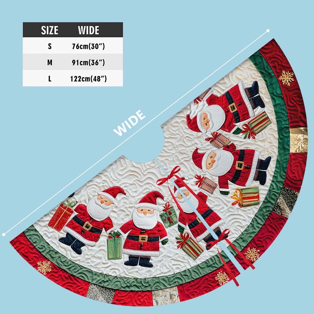 Santa Claus Christmas Tree Skirt QFHM5281002