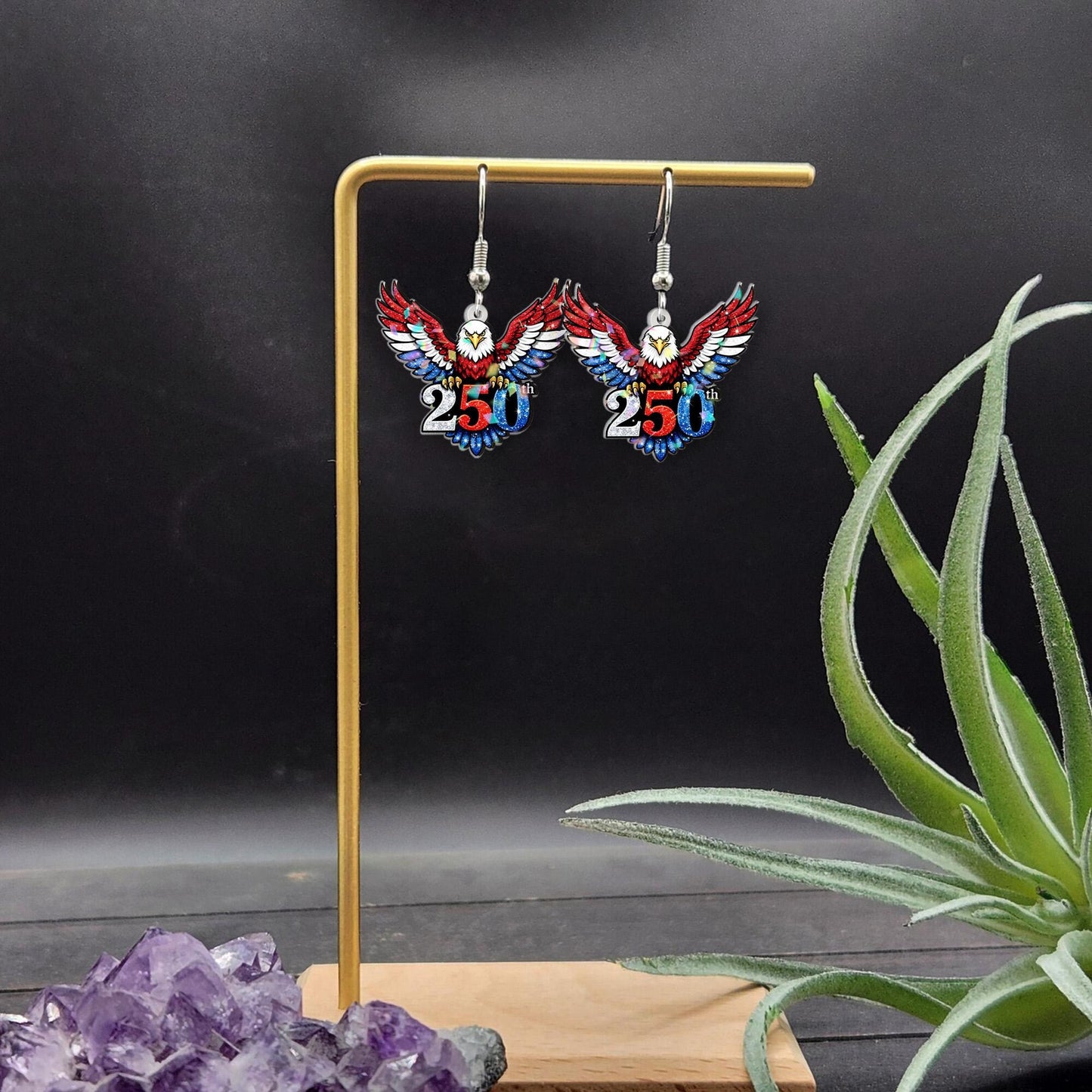 250th Anniversary Earrings NPNT6220404