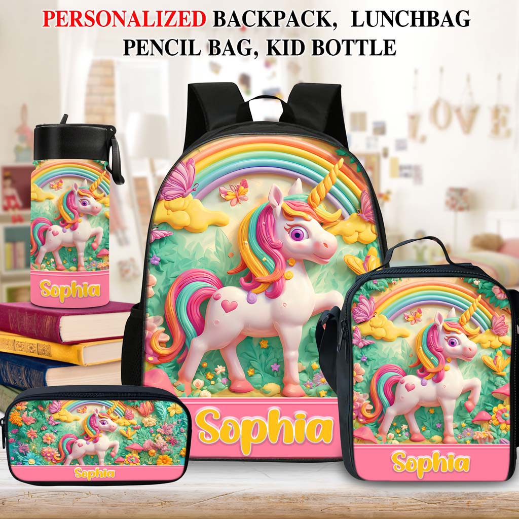 Personalized Unicorn Backpack QFND5010805