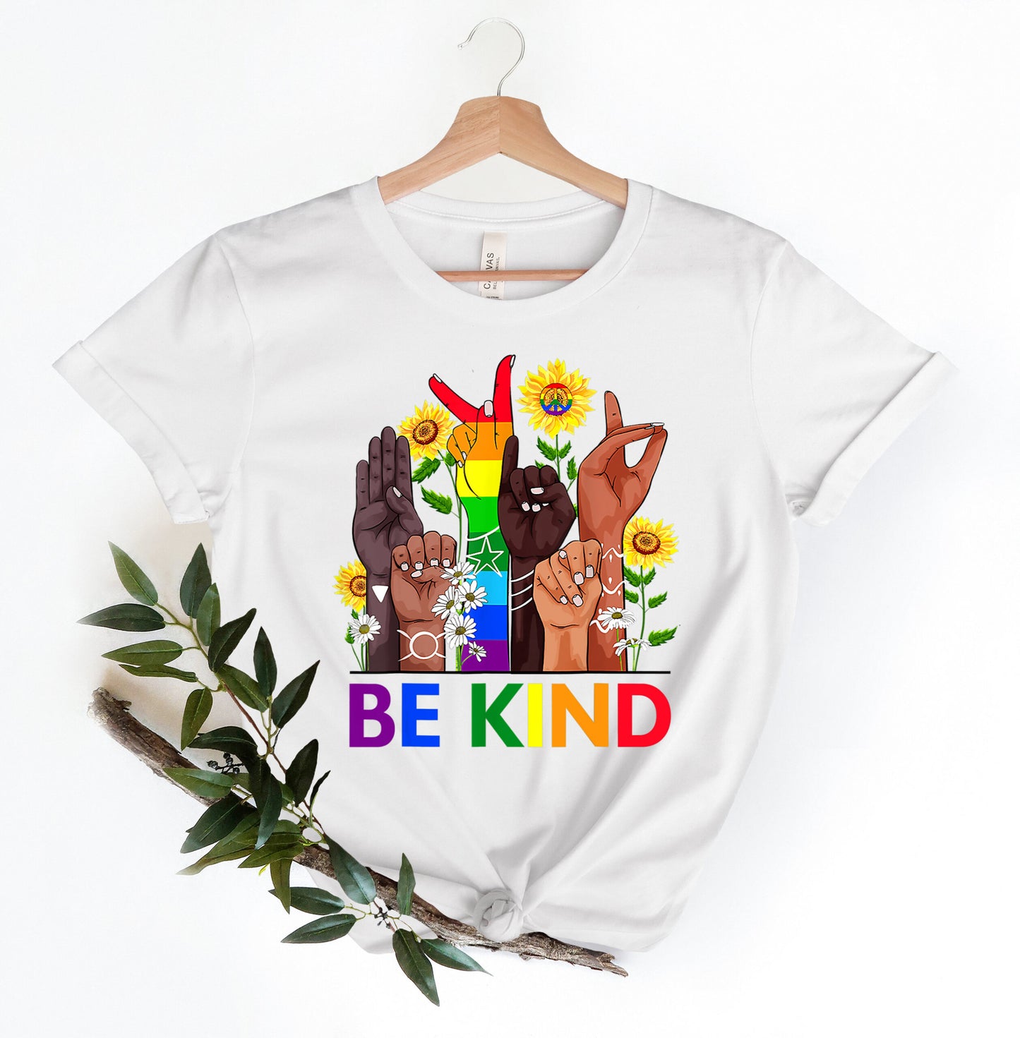 Be Kind T-Shirt, LGBT Pride Shirt QFTO3090507