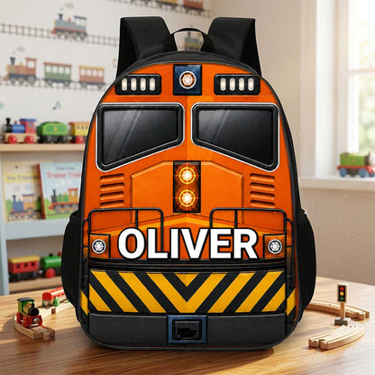 Personalized Train Kids Backpack NPND6300601