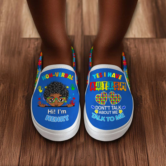 Personalized Autism Pedal Shoes for kids NPND4171002