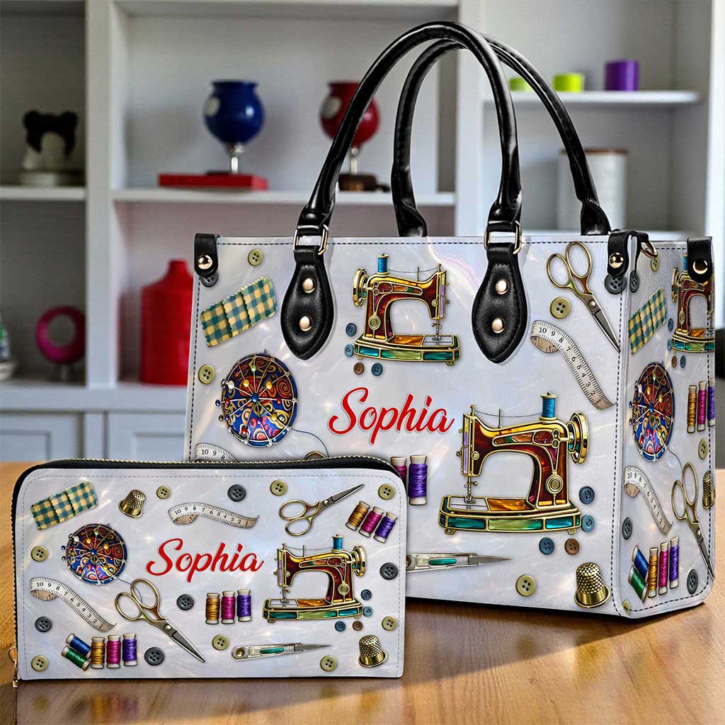 Personalized Sewing Leather Handbag UKUU6300103