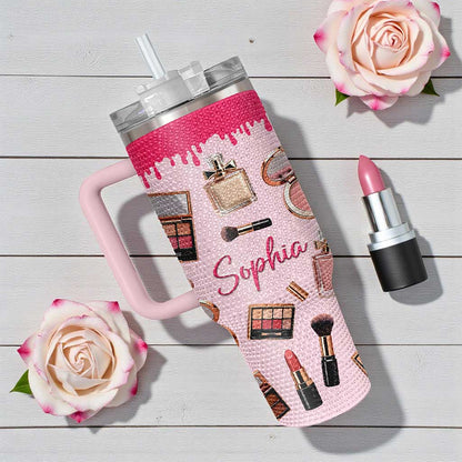 Custom Make Up Rhinestone Tumbler THUU6030202