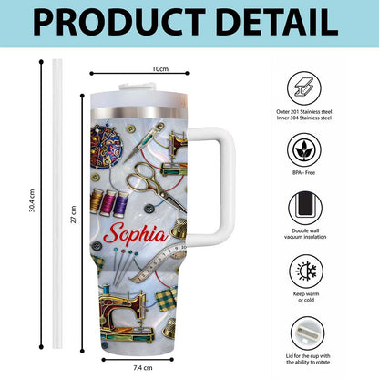 Custom Sewing Faux 40oz Tumbler THUU6190105