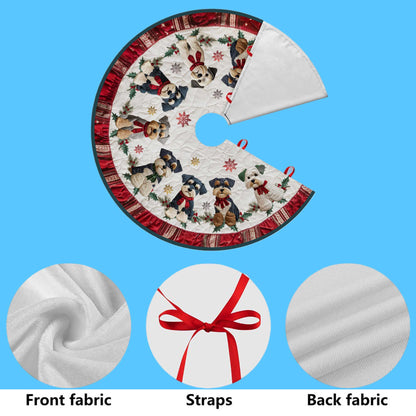Schnauzers  Christmas Tree Skirt UKPY5301004
