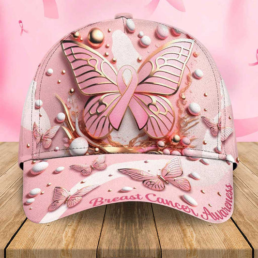 Personalized Breast Cancer Pink Cap For Women QFTZ5130903