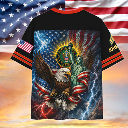 Custom 250th USA Jersey THUU6130404