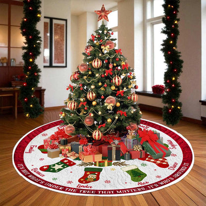 Personalized Family Tree Skirt UKPY5231003