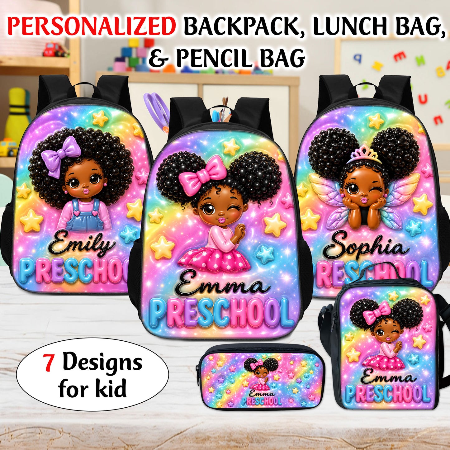 Personalized Back To School Backpack For Kids UKTD6010701