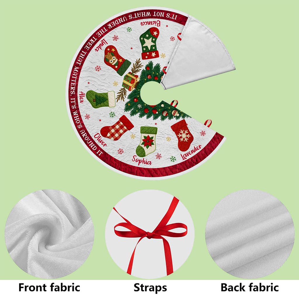 Personalized Family Tree Skirt UKPY5231003