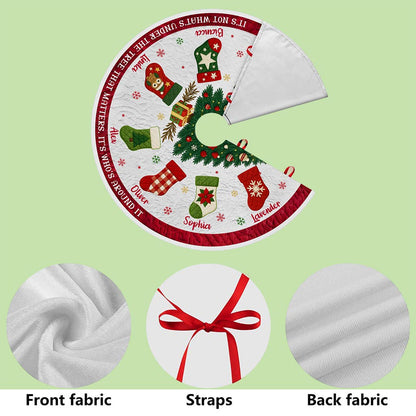 Personalized Family Tree Skirt UKPY5231003