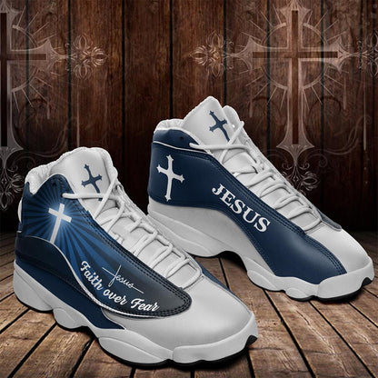 Faith Over Fear Walk By Faith Jesus Shoes UKHA230306