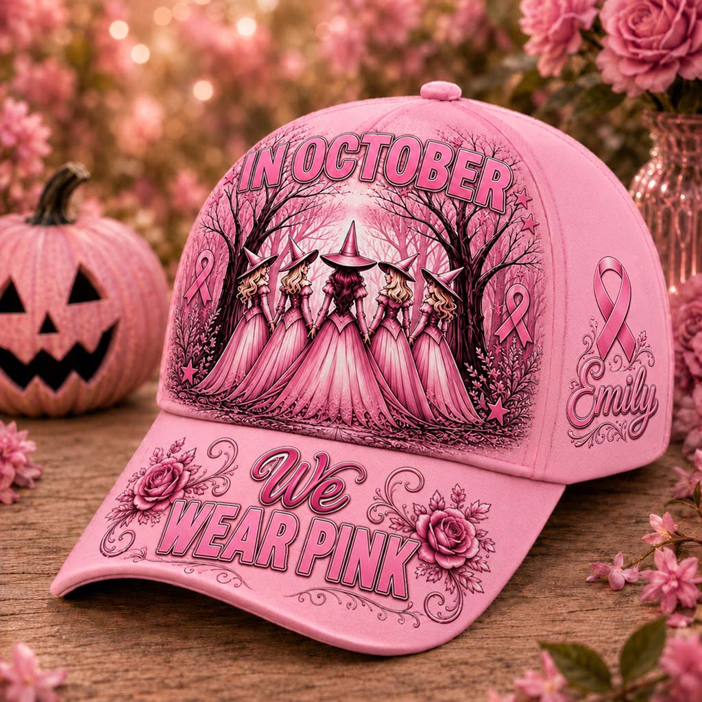 Personalized Breast Cancer Awareness Cap UKHM6120802