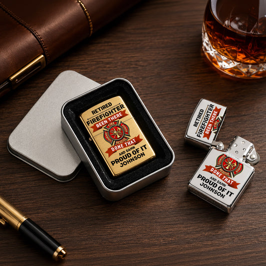 Custom Firefighter Lighter THND6090602