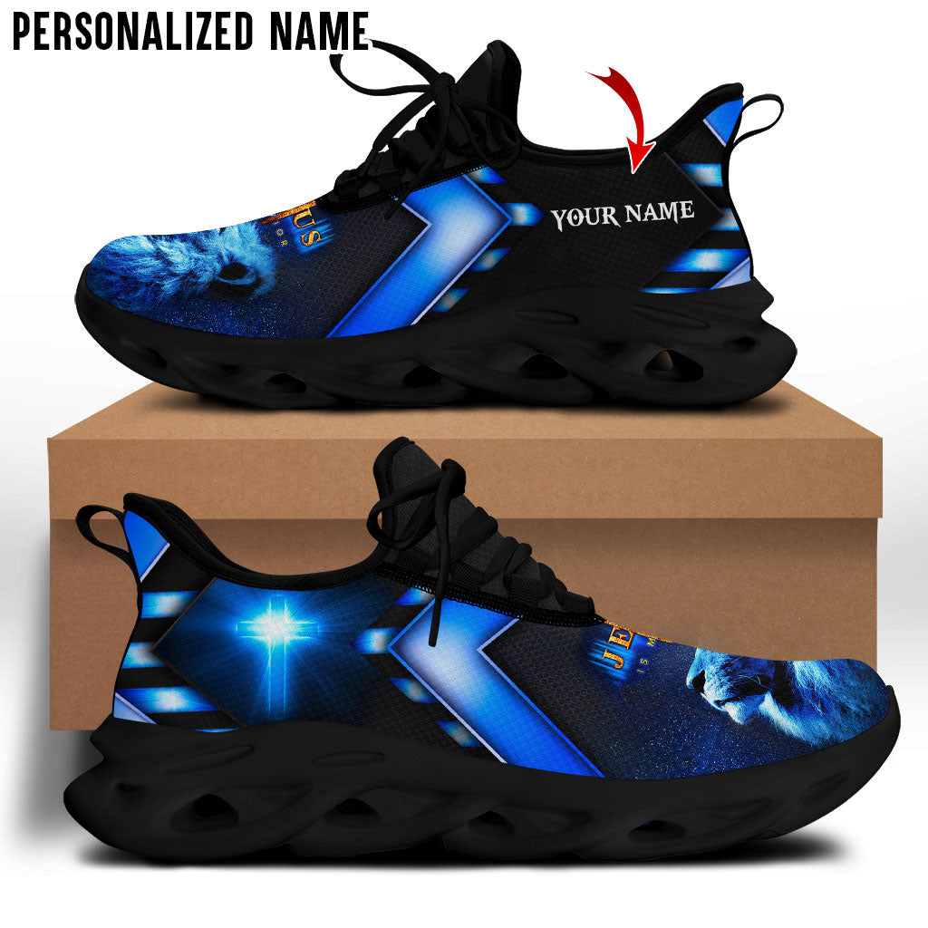 Personalized Name Jesus Is My Savior Way Maker Miracle Worker Shoes UKAA050501