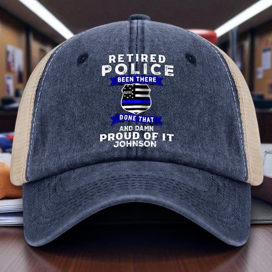 Personalized Police Baseball Cap QFHH5160605