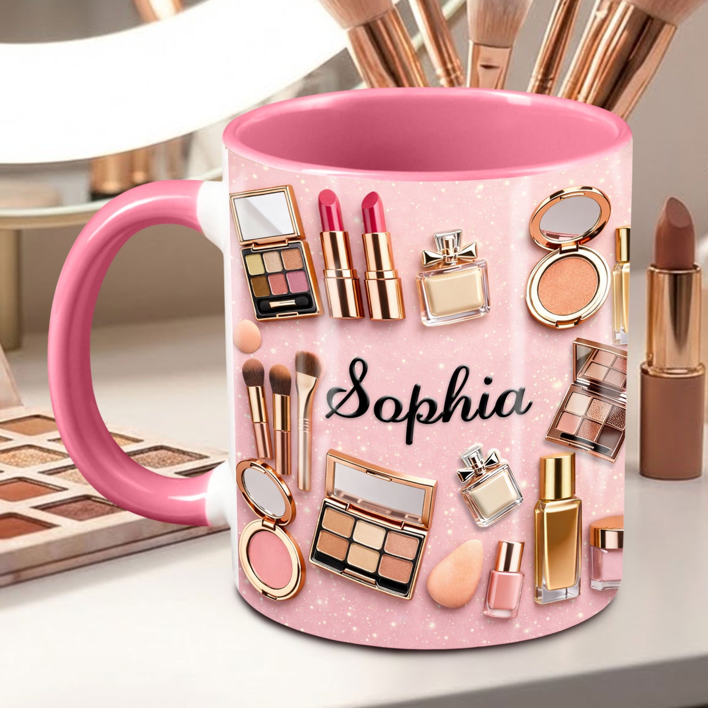 Personalized Make Up Ceramic Mug UKHH6310102