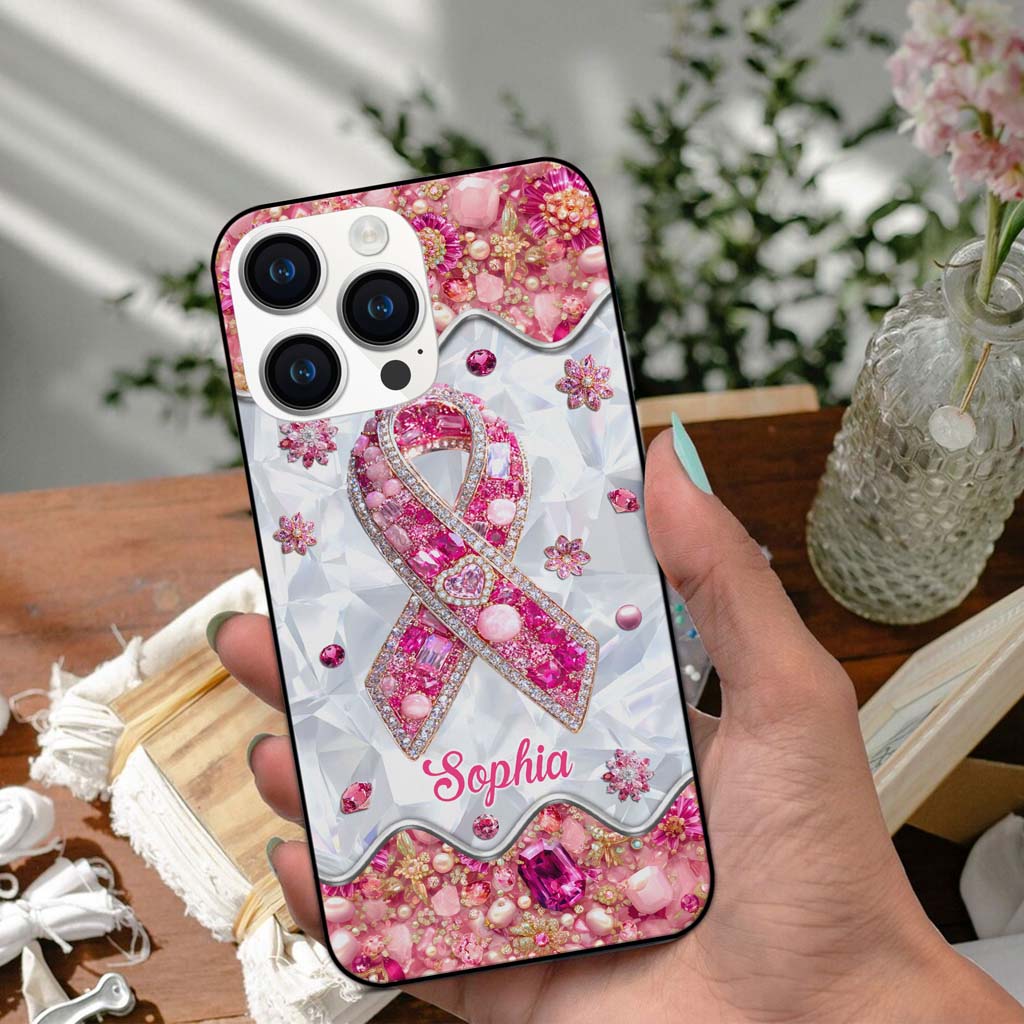 Personalized Breast Cancer Phone Case QFTD5140801