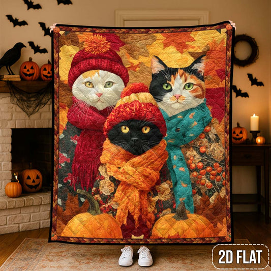 Cat Quilt Blanket NPTD5090903