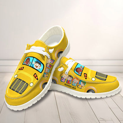 School Bus Driver Shoes, Back To School Gifts, Beginning Of School Year Gifts, Bus Driver Shoes, School Bus Driver Christmas Gifts QFHA4160701