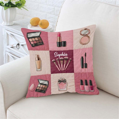 Custom Make Up Linen Pillow THTD6200104