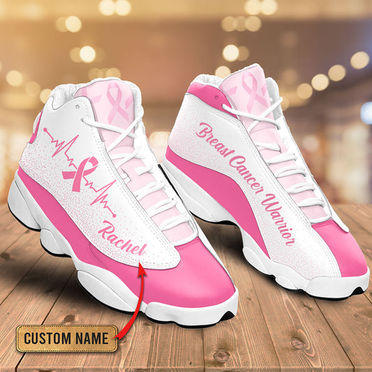 Custom Name Breast cancer Shoes UKHA3210801