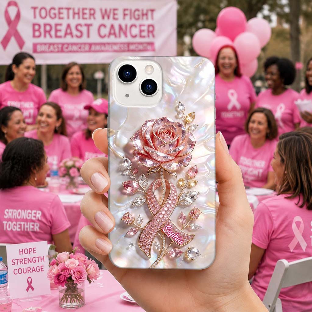 Personalized Breast Cancer Awareness Phone Case UKTD6030803