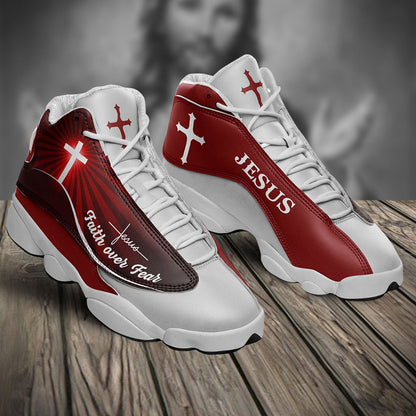 Faith Over Fear Walk By Faith Jesus Shoes UKHA230308
