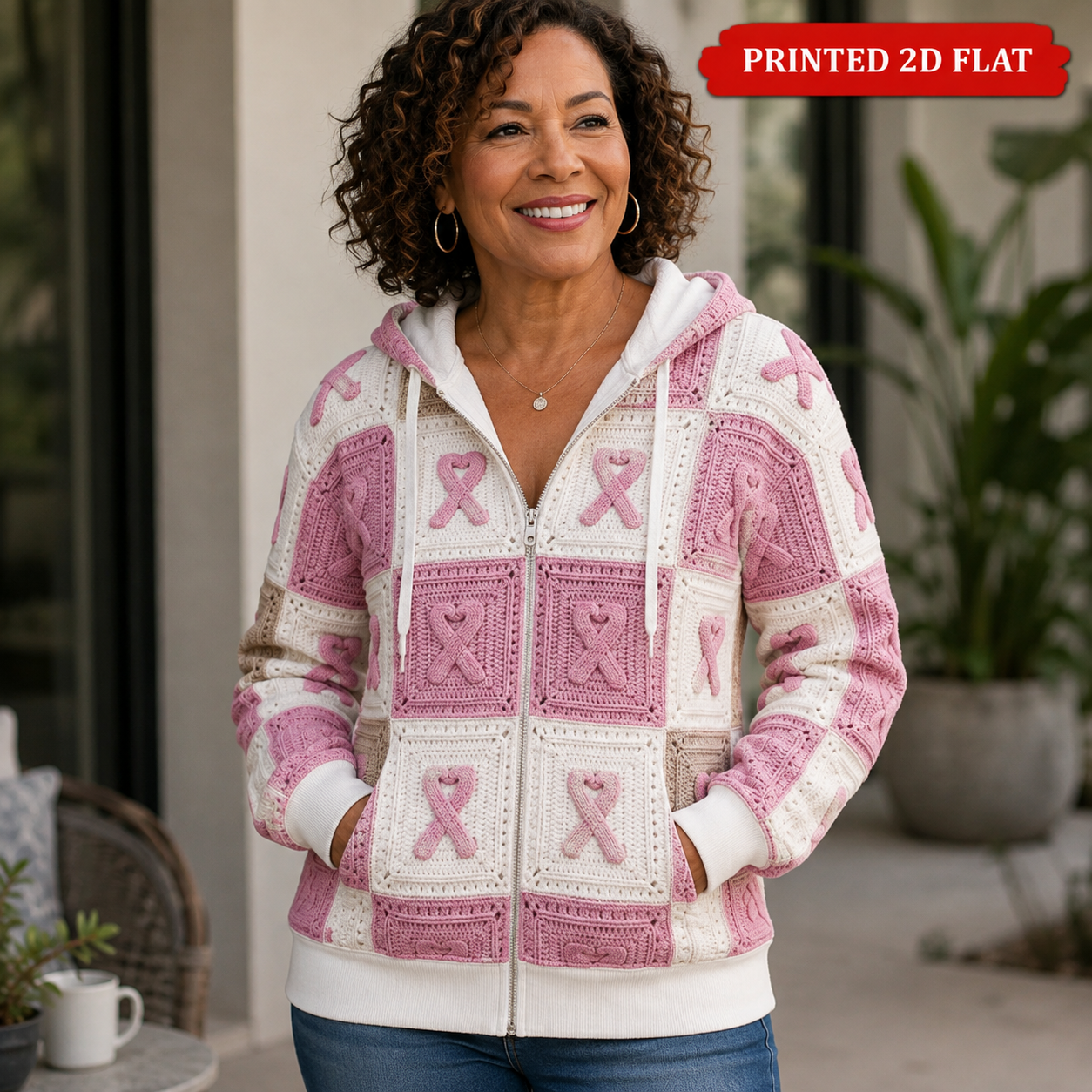 Breast Cancer 3D All Over Printed Clothes QFTD5100903