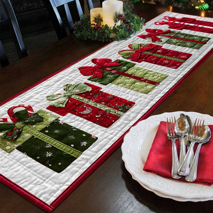 Christmas Present Table Runner QFTD5171003