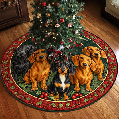 Dachshund Christmas Tree Skirt UKHH5171002