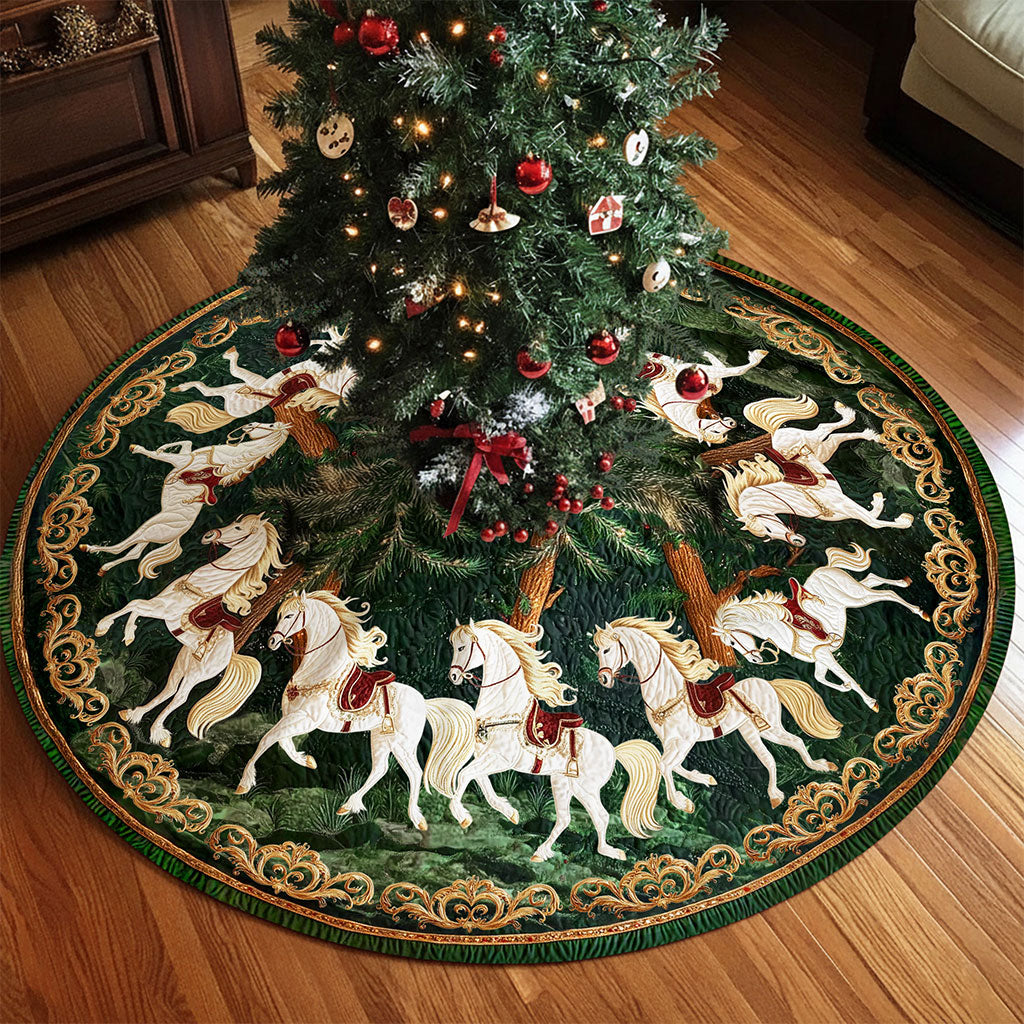 Horse Christmas Tree Skirt UKTO5311002