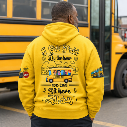 Personalized School Bus Driver 3D All Over Printed Clothes UKND5140801