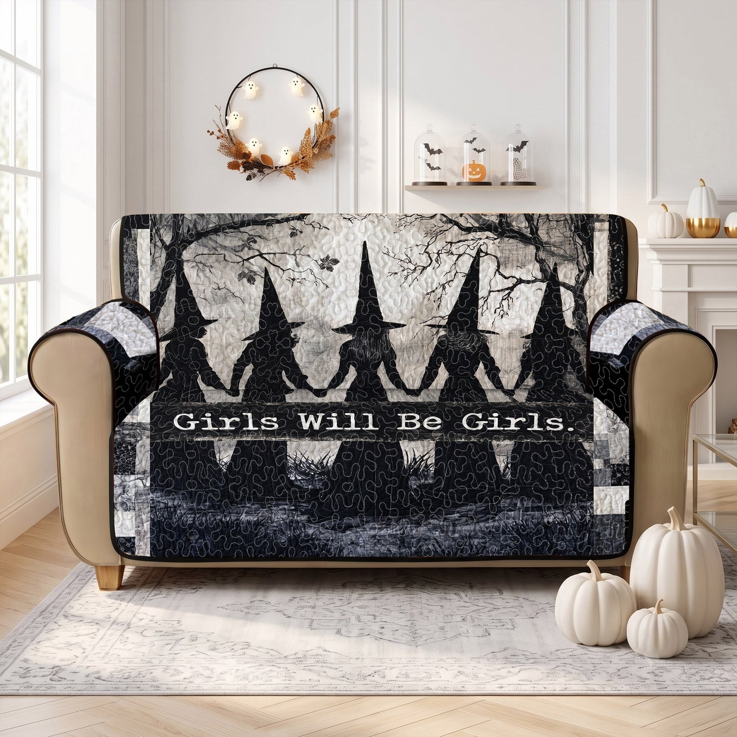 Girls will be girls Quilt sofa cover NPPY6070802