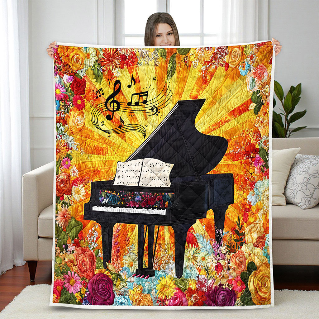 Piano Quilted Blanket UKNT5311002