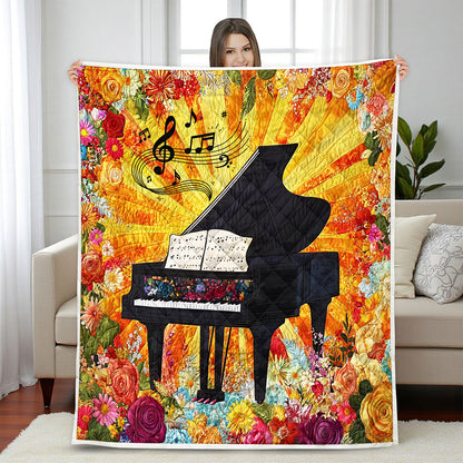 Piano Quilted Blanket UKNT5311002