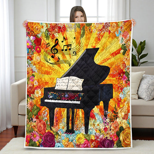 Piano Quilted Blanket UKNT5311002