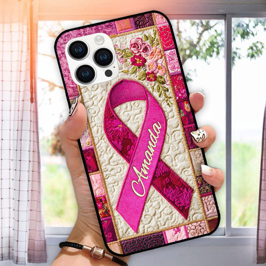 Personalized Breast Cancer Phone Case QFNT5050802
