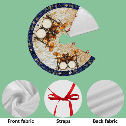 Drum Christmas Tree Skirt UKTZ5311001