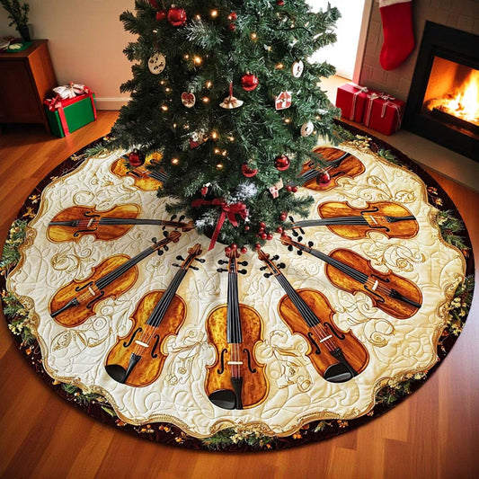 Violin Christmas Tree Skirt UKHM5271002