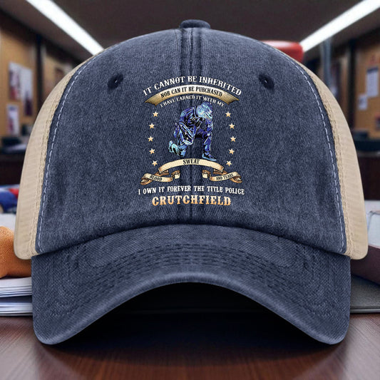 Personalized Police Baseball Cap QFHH5160606