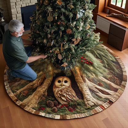 Owl Christmas Tree Skirt QFNT5231002