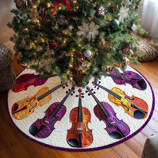 Violin Christmas Tree Skirt UKHM5281004