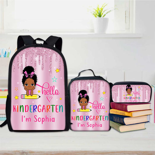 Personalized School Grade And Kids Name Back To School Backpack QFUU3190701