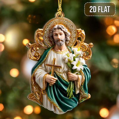 2D FLAT Jesus Acrylic Ornament QFTD5201003