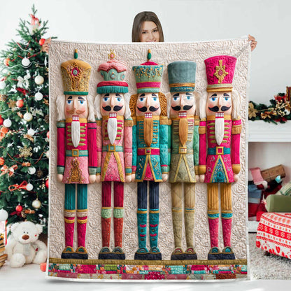 Christmas Nutcracker Quilt Blanket QFPY5101101