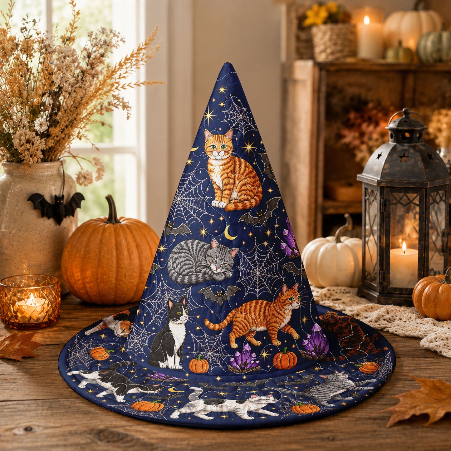 Halloween Cat Witch Hat NPND6140801