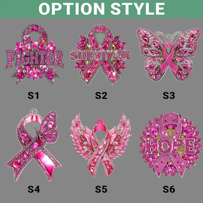 Breast Cancer Awareness Acrylic Ornament QFTZ5260801